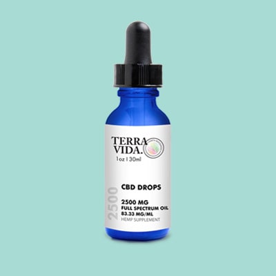 2500mg CBD Oil TerraVida CBD Oil 2500mg